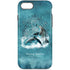 Dolphin Celtic Knot by Brigid Ashwood iPhone Cases